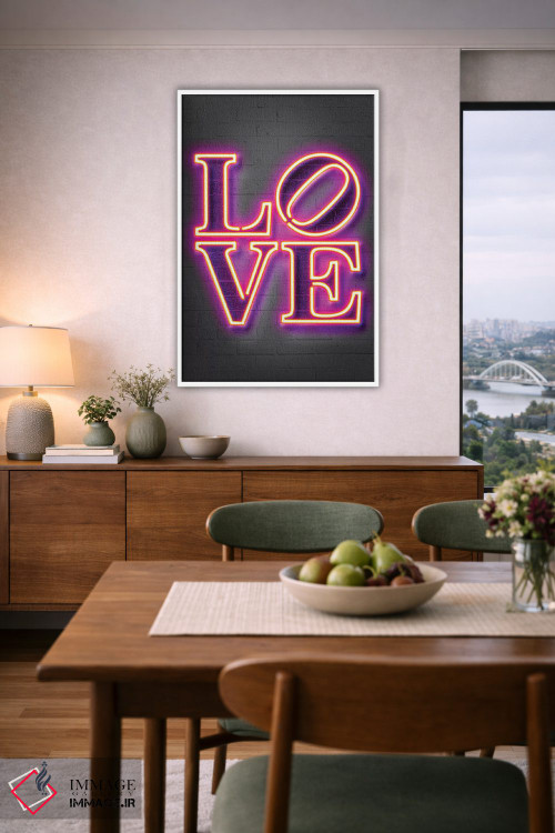 تابلو دکوراتیو عشق اثر اکتاویان میلو - D6W