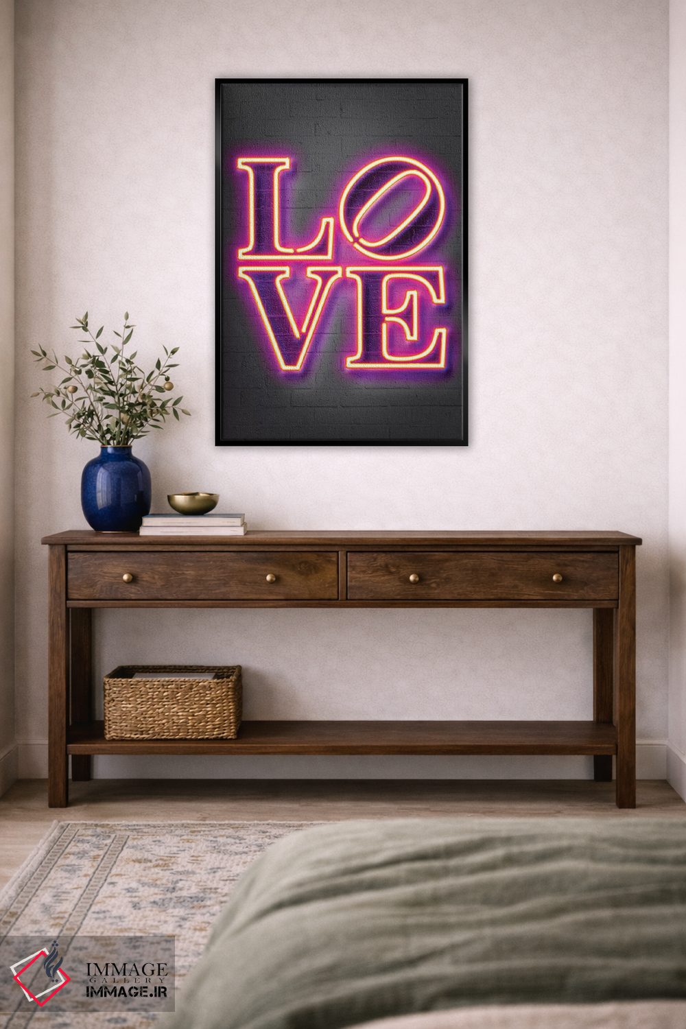 تابلو دکوراتیو عشق اثر اکتاویان میلو - D5B