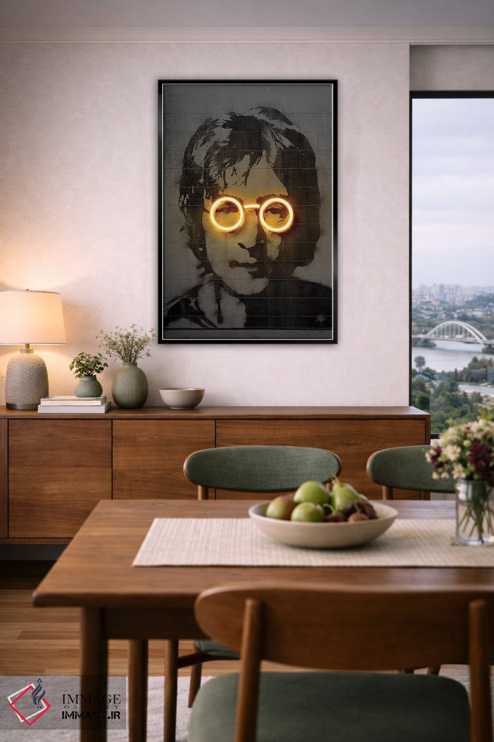 تابلو دکوراتیو جان اثر اکتاویان میلو - D6B