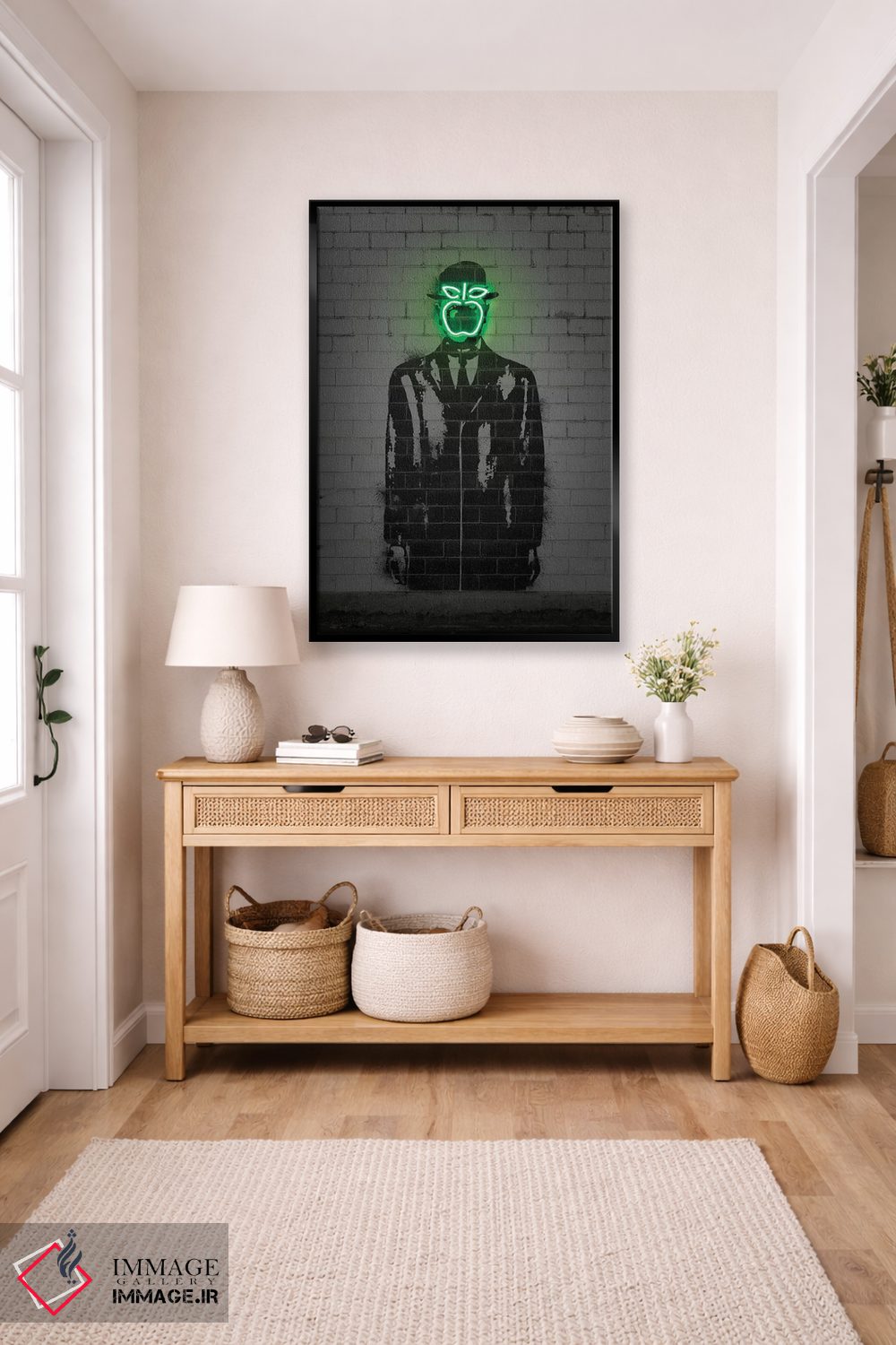 تابلو دکوراتیو پسر انسان اثر اکتاویان میلو - D5B