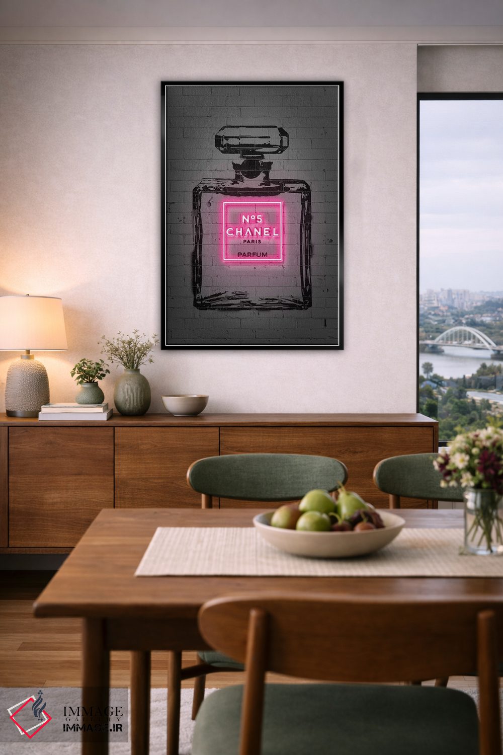 تابلو دکوراتیو عطر اثر اکتاویان میلو - D6B