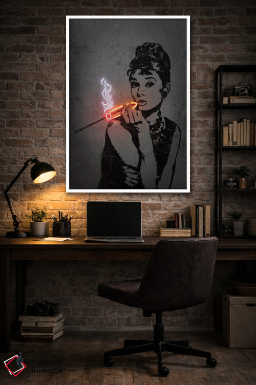 تابلو دکوراتیو آدری اثر اکتاویان میلو - D4W