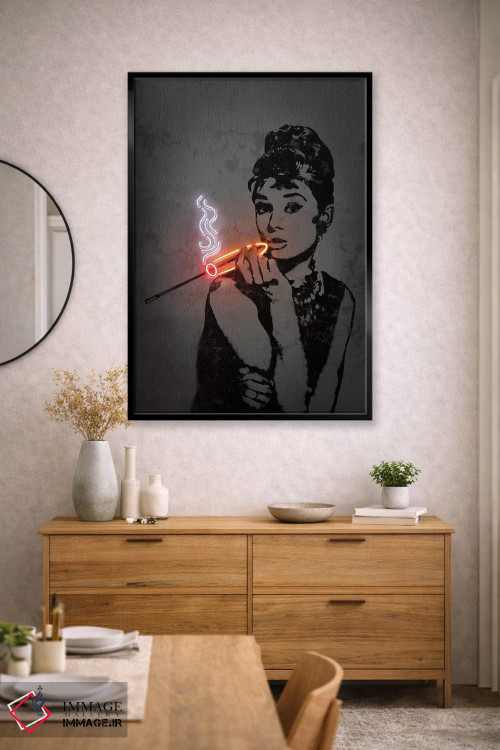 تابلو دکوراتیو آدری اثر اکتاویان میلو - D2B