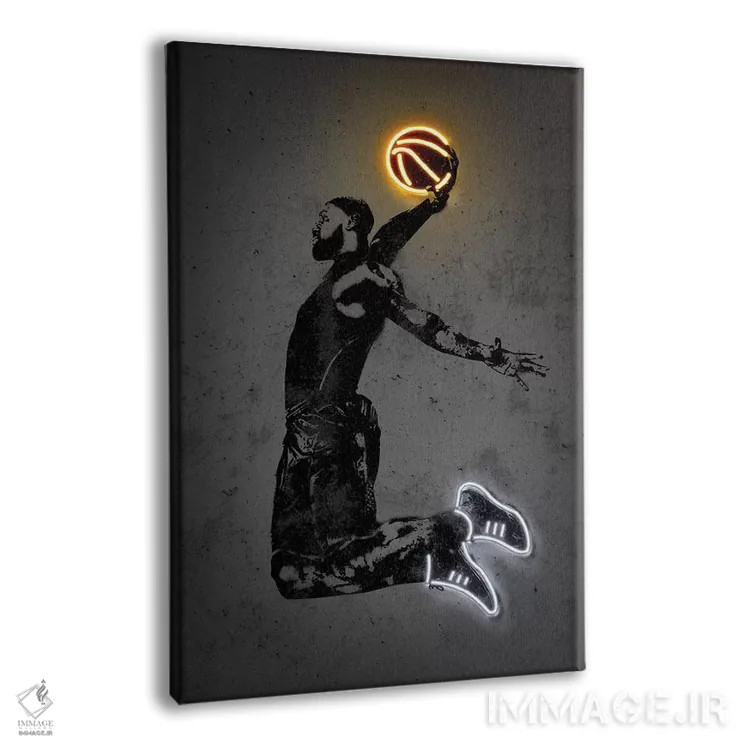 تابلو دکوراتیو دکتر دره اثر اکتاویان میلو - نمای پرسپکتیو محصول