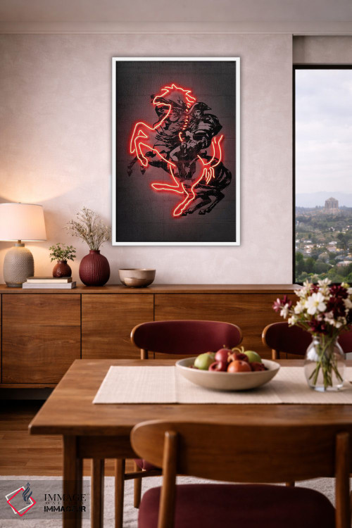 تابلو دکوراتیو ناپلئون اثر اکتاویان میلو - D4W