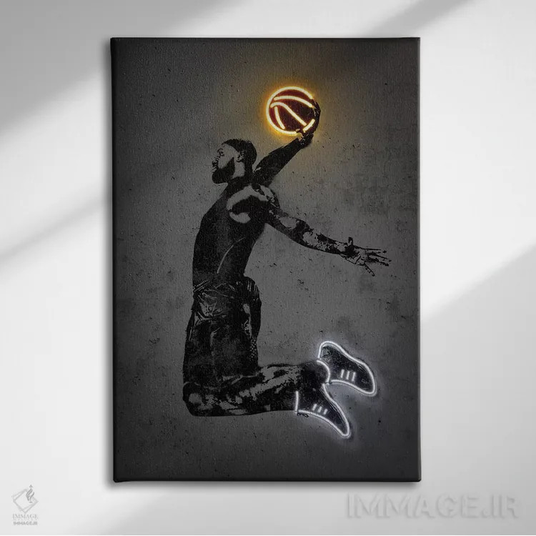 تابلو دکوراتیو دکتر دره اثر اکتاویان میلو - نمای روبهرو روی دیوار