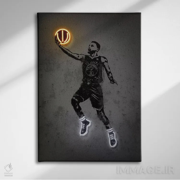 تابلو دکوراتیو کری اثر اکتاویان میلو - نمای روبهرو روی دیوار