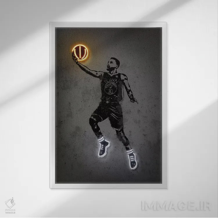 تابلو دکوراتیو کری اثر اکتاویان میلو - نمای قابدار سفید