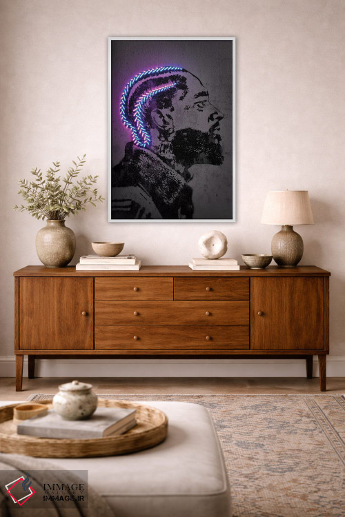 تابلو دکوراتیو نیپسی هاسل اثر اکتاویان میلو - D1W