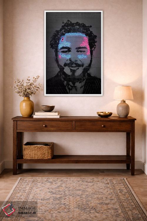 تابلو دکوراتیو پست مالون اثر اکتاویان میلو - D1W