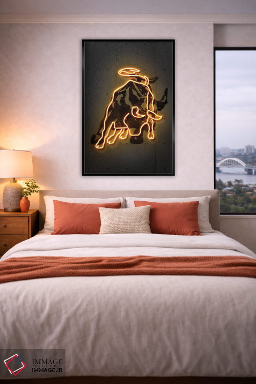 تابلو دکوراتیو وال استریت اثر اکتاویان میلو - D5B