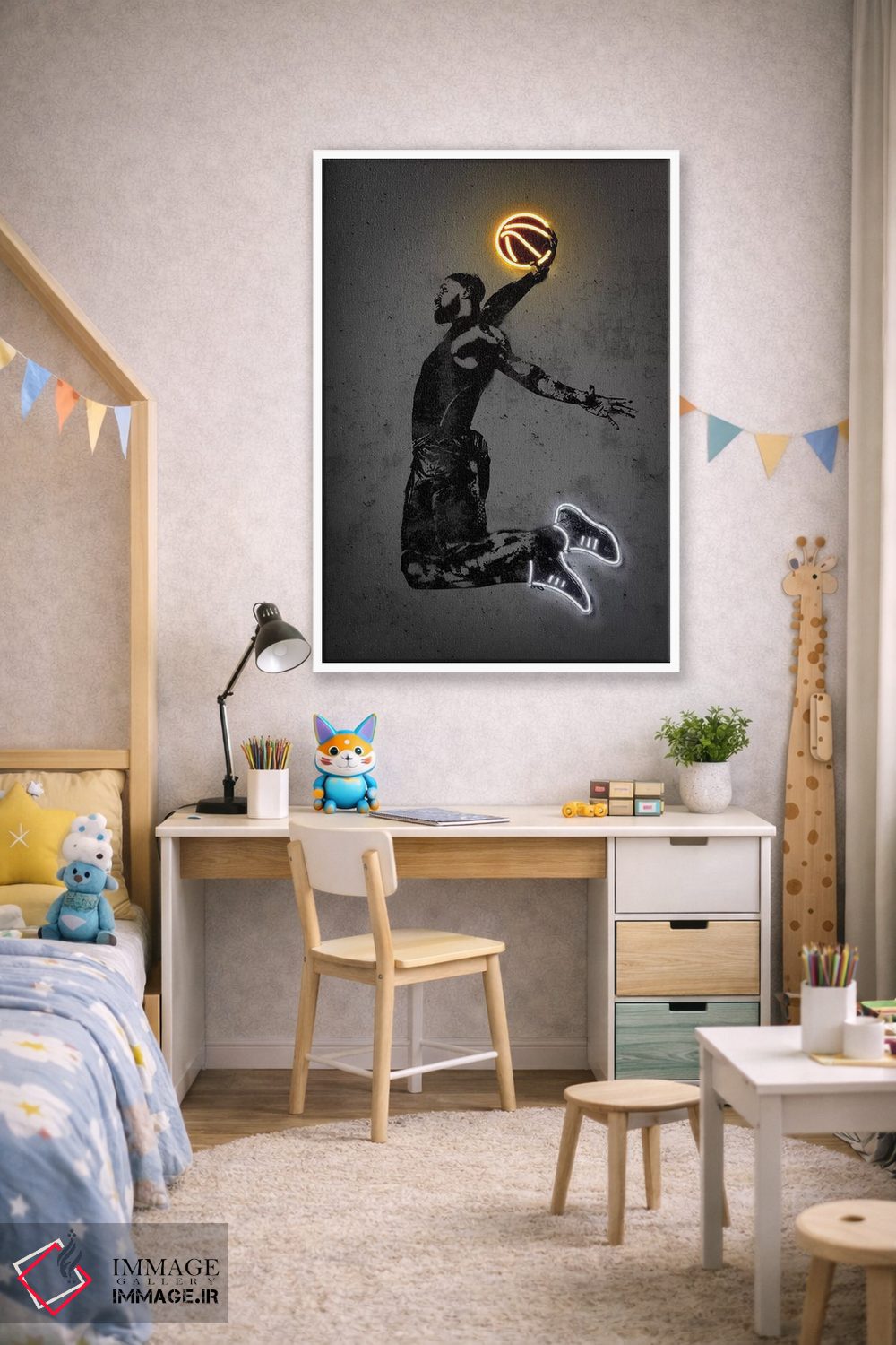 تابلو دکوراتیو دکتر دره اثر اکتاویان میلو - D1W