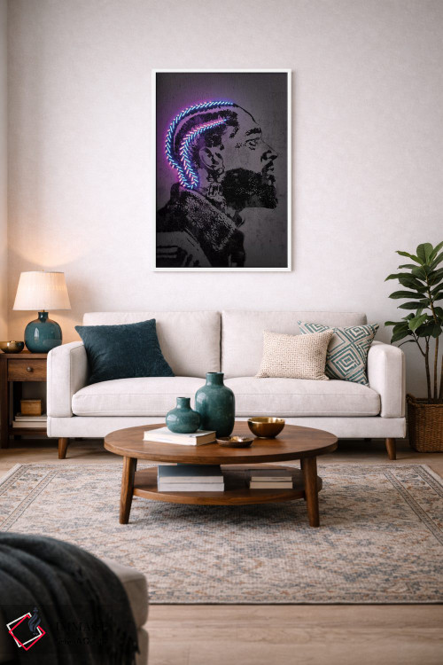 تابلو دکوراتیو نیپسی هاسل اثر اکتاویان میلو - D3W