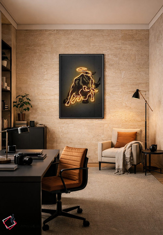 تابلو دکوراتیو وال استریت اثر اکتاویان میلو - D6B