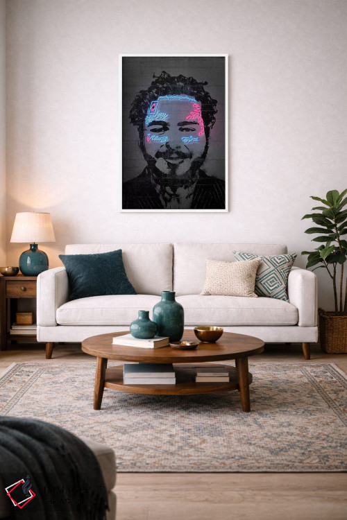 تابلو دکوراتیو پست مالون اثر اکتاویان میلو - D2W