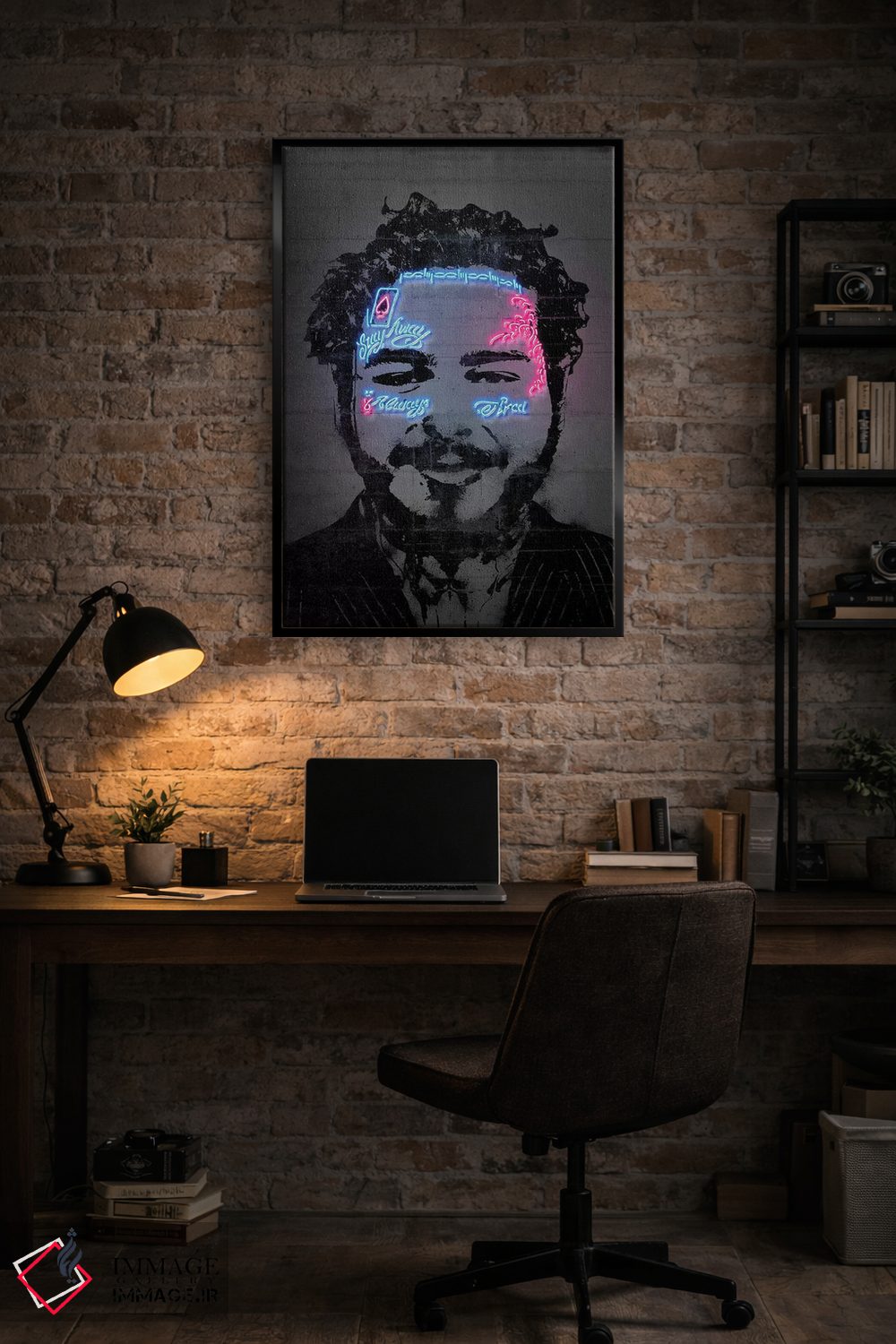 تابلو دکوراتیو پست مالون اثر اکتاویان میلو - D5B