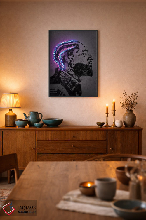 تابلو دکوراتیو نیپسی هاسل اثر اکتاویان میلو - D6B