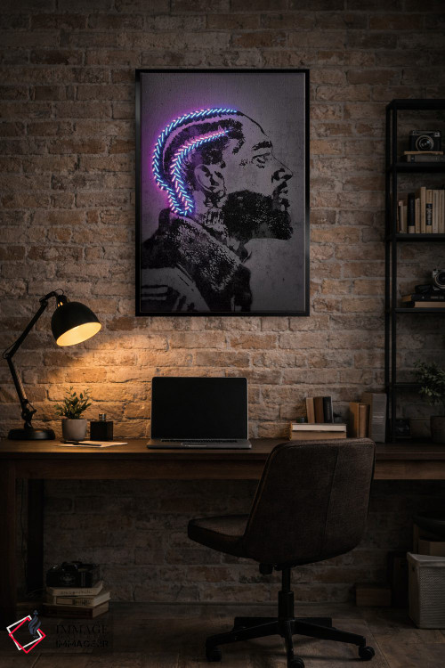 تابلو دکوراتیو نیپسی هاسل اثر اکتاویان میلو - D5B