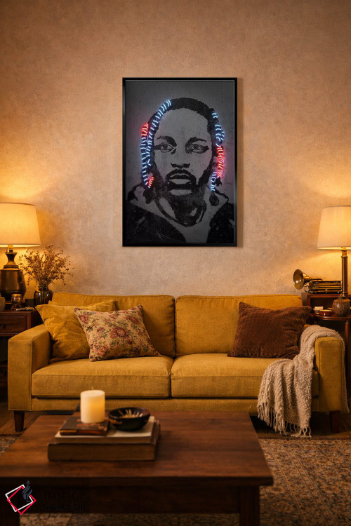 تابلو دکوراتیو کندریک لامار اثر اکتاویان میلو - D4B