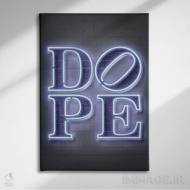 تابلو دکوراتیو باحال اثر اکتاویان میلو - نمای روبهرو روی دیوار