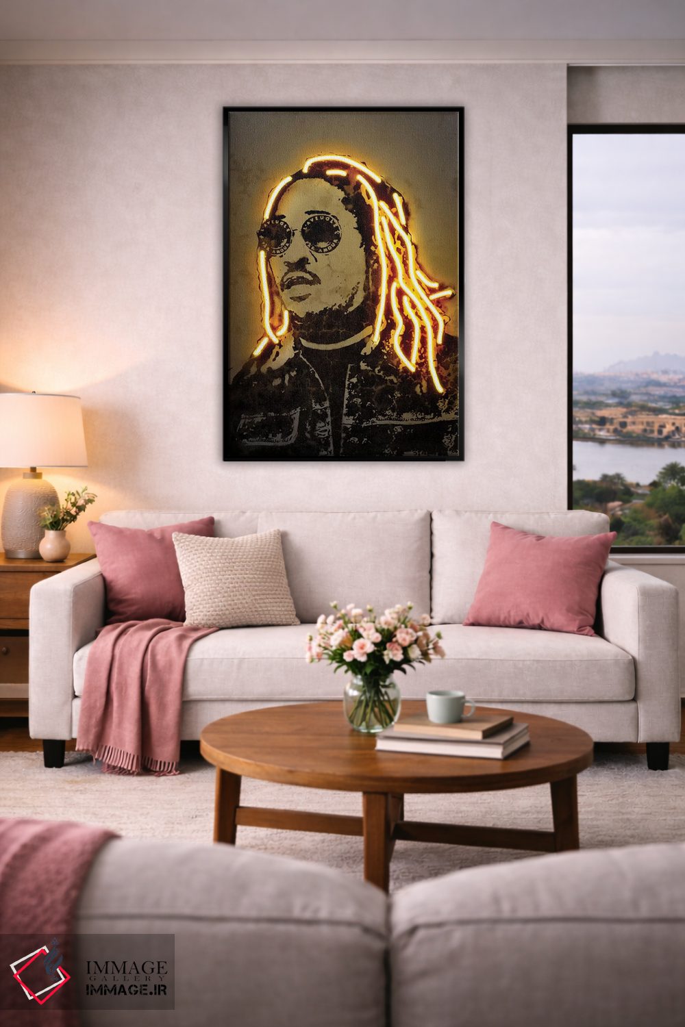 تابلو دکوراتیو فیوچر اثر اکتاویان میلو - D6B