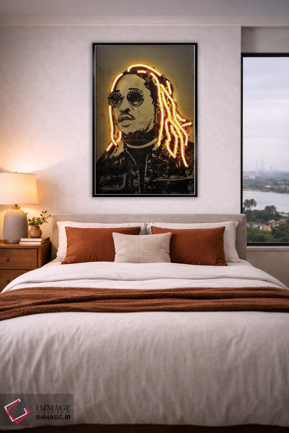 تابلو دکوراتیو فیوچر اثر اکتاویان میلو - D5B