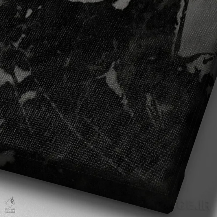 تابلو دکوراتیو ریانا اثر اکتاویان میلو - نمای نزدیک بافت بوم