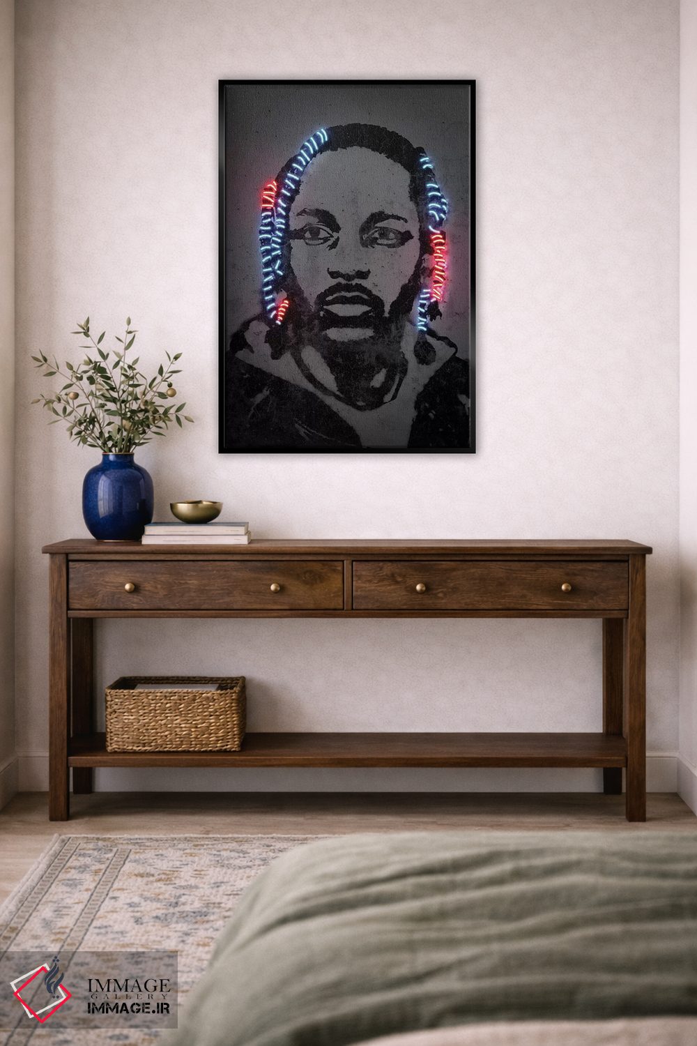 تابلو دکوراتیو کندریک لامار اثر اکتاویان میلو - D5B