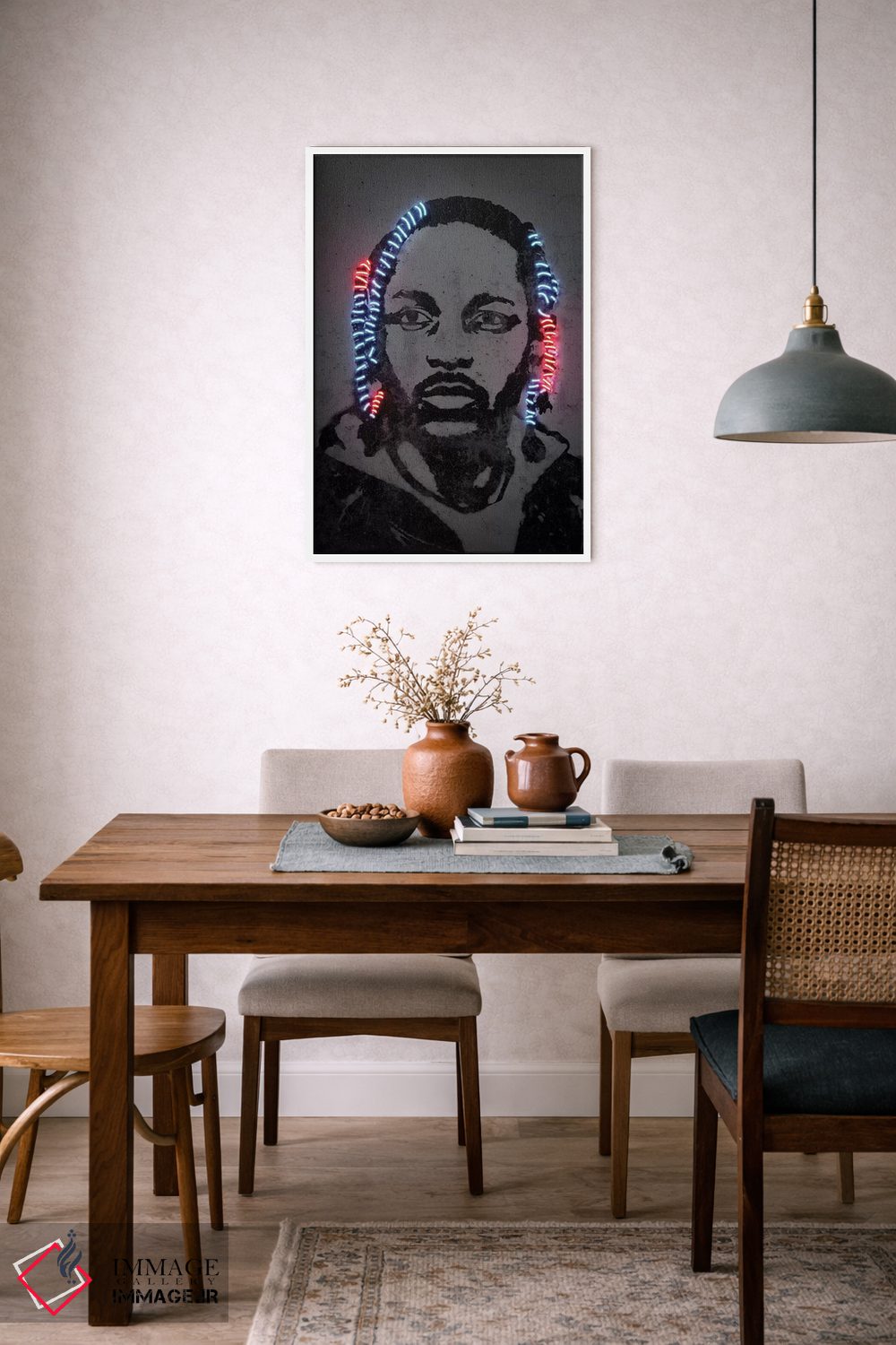 تابلو دکوراتیو کندریک لامار اثر اکتاویان میلو - D6W