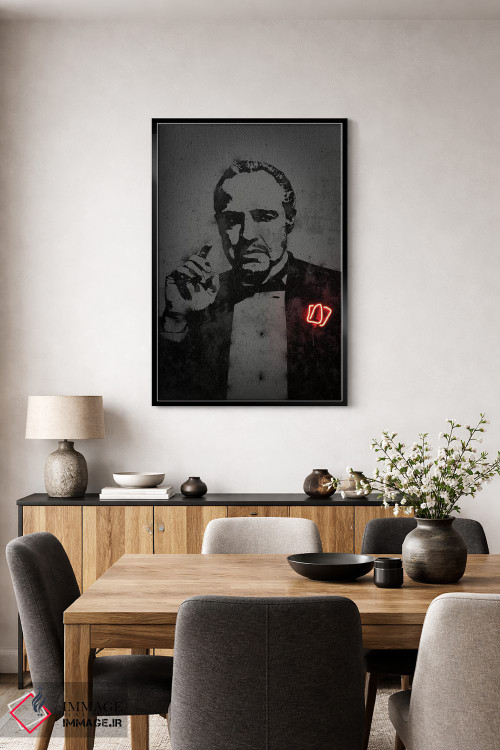 تابلو دکوراتیو پدرخوانده اثر اکتاویان میلو - D4B