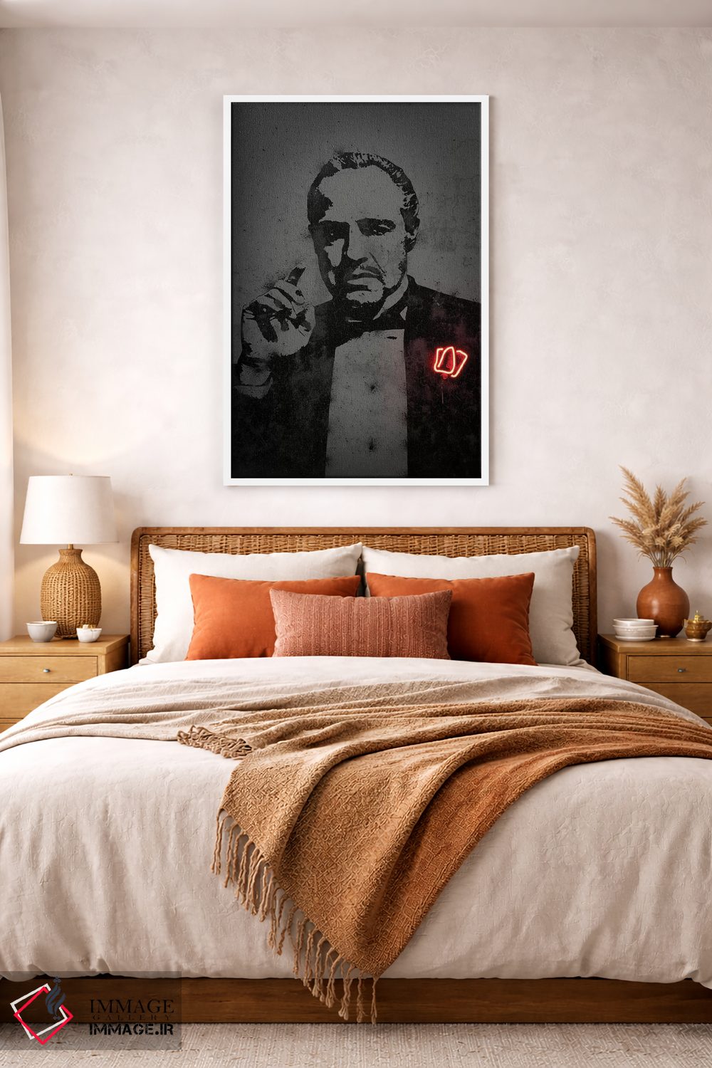 تابلو دکوراتیو پدرخوانده اثر اکتاویان میلو - D3W