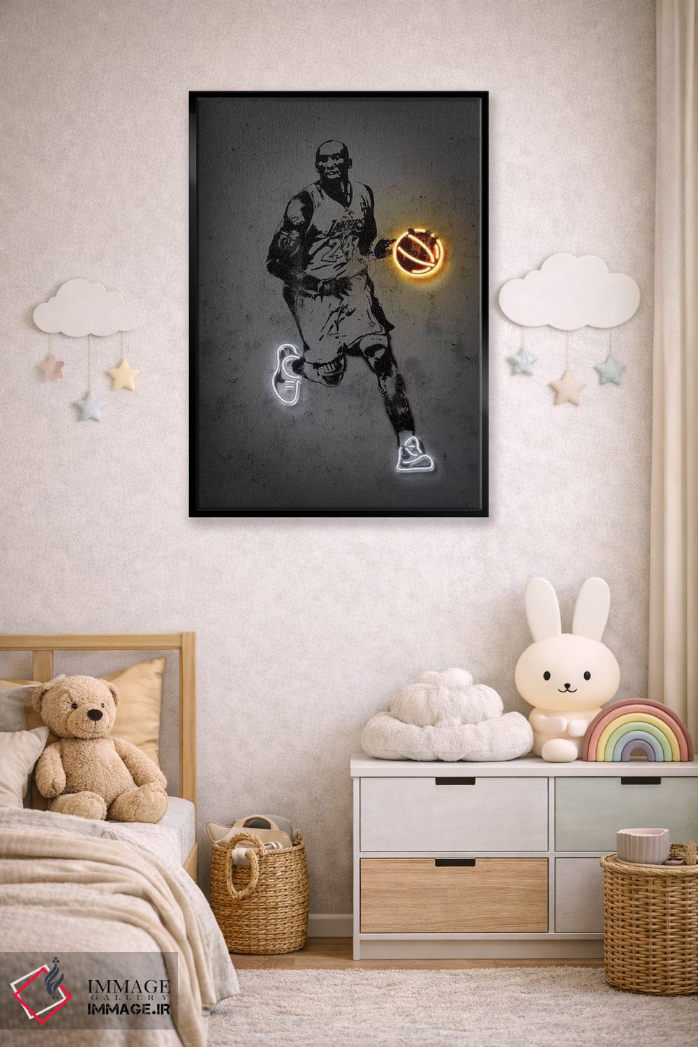 تابلو دکوراتیو نوتوریوس بی.آی.جی اثر اکتاویان میلو - D6B