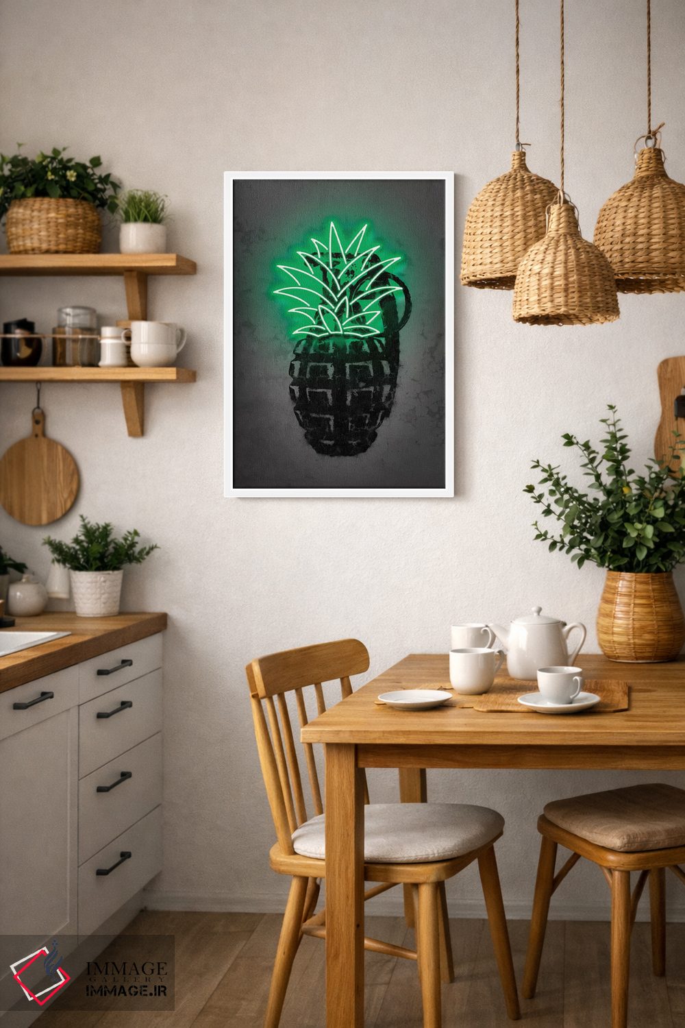 تابلو دکوراتیو فیفتی سنت اثر اکتاویان میلو - D4W