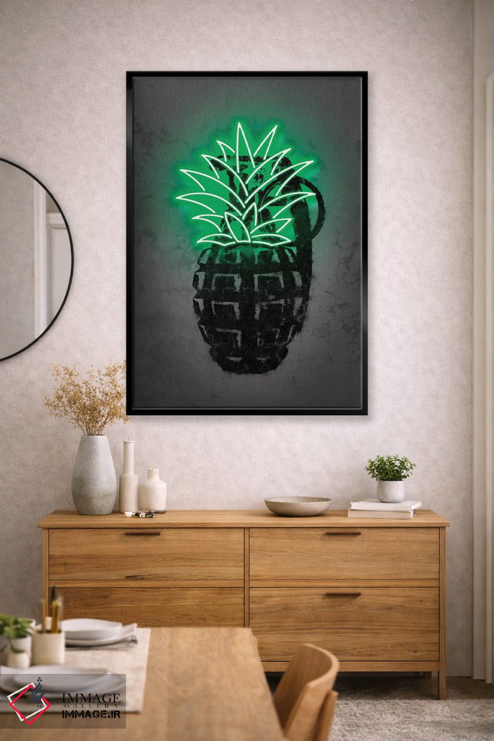 تابلو دکوراتیو فیفتی سنت اثر اکتاویان میلو - D3B