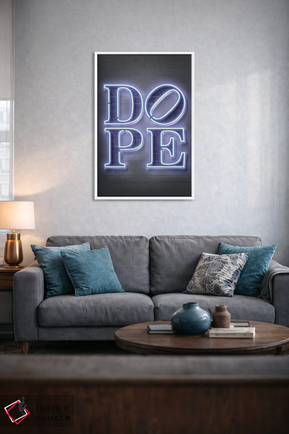 تابلو دکوراتیو باحال اثر اکتاویان میلو - D4W