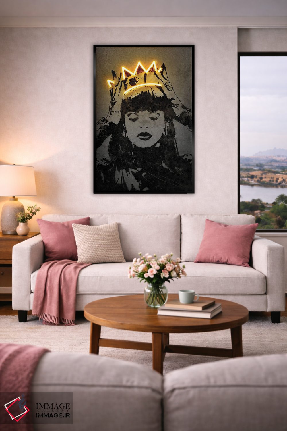 تابلو دکوراتیو ریانا اثر اکتاویان میلو - D5B