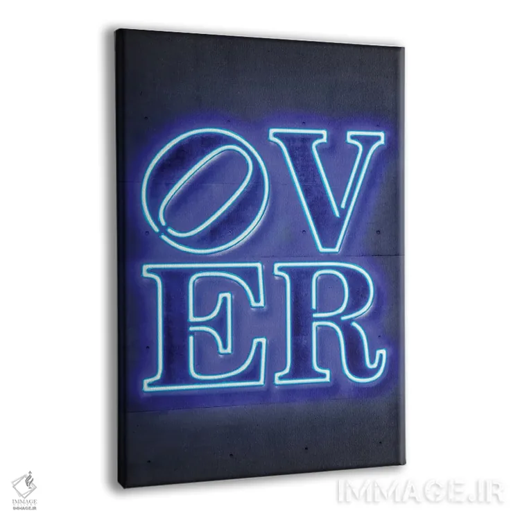 تابلو دکوراتیو نیروانا اثر اکتاویان میلو - نمای پرسپکتیو محصول