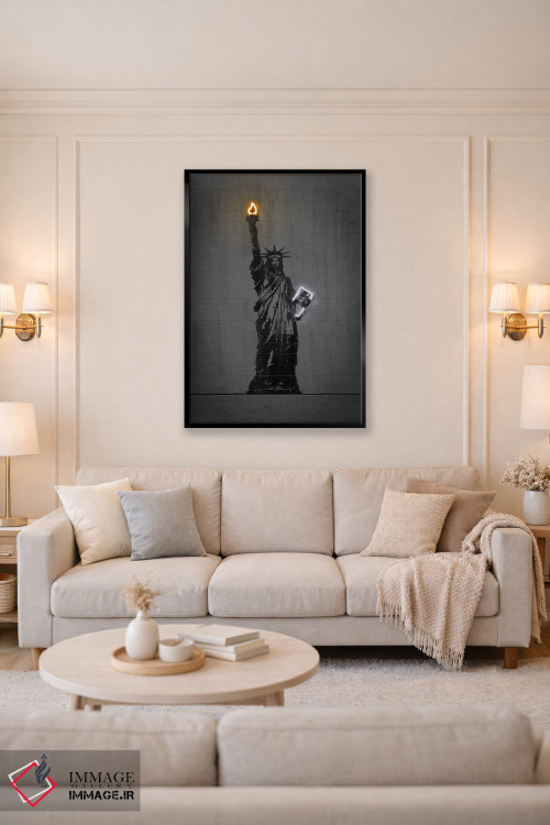 تابلو دکوراتیو مجسمه آزادی اثر اکتاویان میلو - D4B