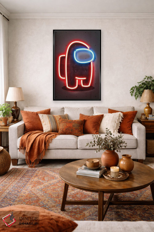 تابلو دکوراتیو جویس ورلد اثر اکتاویان میلو - D4B