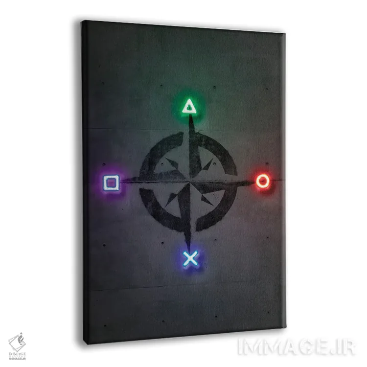 تابلو دکوراتیو دستورالعمل بازی اثر اکتاویان میلو - نمای پرسپکتیو محصول