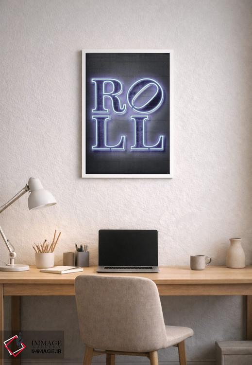 تابلو دکوراتیو راک اند رول بخش دوم اثر اکتاویان میلو - D1W