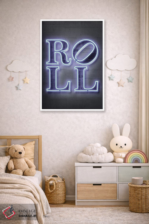 تابلو دکوراتیو راک اند رول بخش دوم اثر اکتاویان میلو - D2W