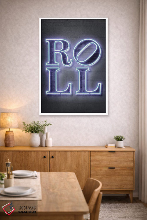 تابلو دکوراتیو راک اند رول بخش دوم اثر اکتاویان میلو - D3W