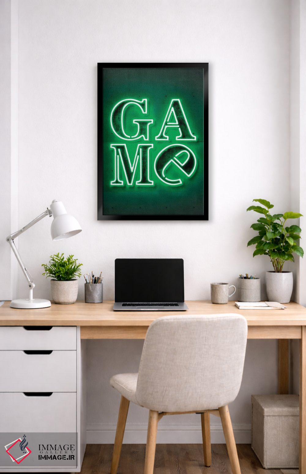 تابلو دکوراتیو بازی اثر اکتاویان میلو - D4B