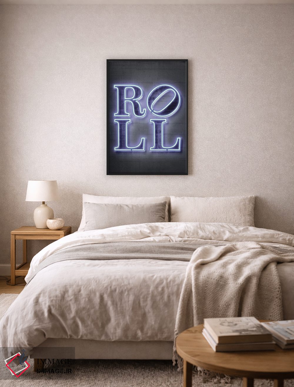 تابلو دکوراتیو راک اند رول بخش دوم اثر اکتاویان میلو - D6B