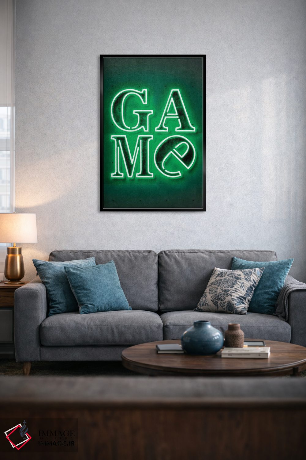 تابلو دکوراتیو بازی اثر اکتاویان میلو - D5B