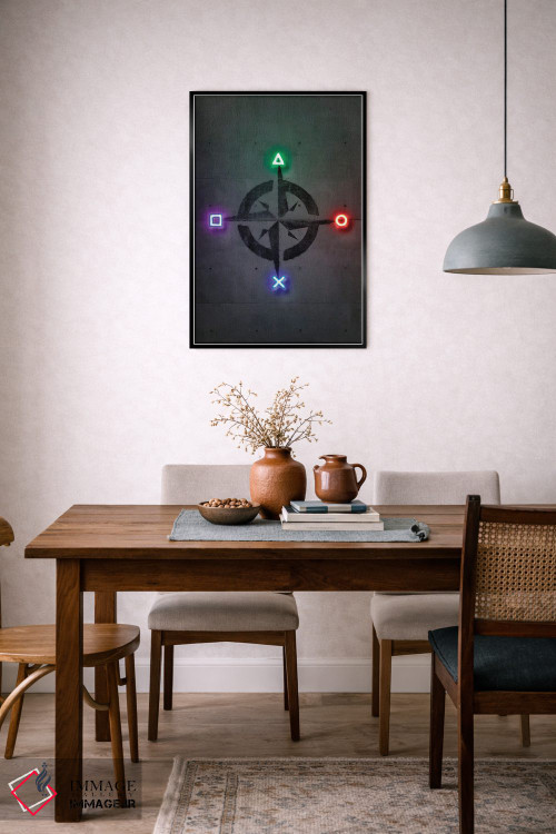 تابلو دکوراتیو دستورالعمل بازی اثر اکتاویان میلو - D6B