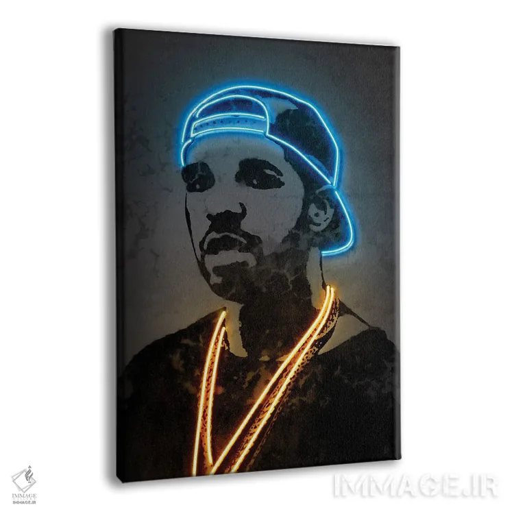 تابلو دکوراتیو دریک اثر اکتاویان میلو - نمای پرسپکتیو محصول