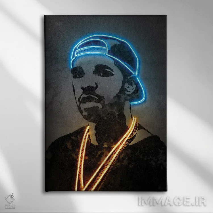 تابلو دکوراتیو دریک اثر اکتاویان میلو - نمای روبهرو روی دیوار