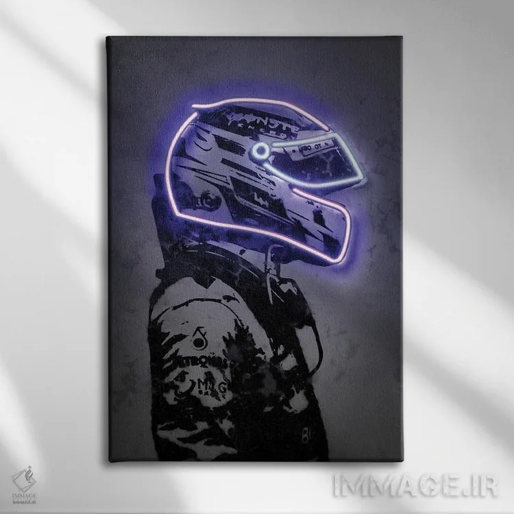 تابلو دکوراتیو همیلتون اثر اکتاویان میلو - نمای روبهرو روی دیوار